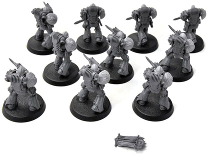 HORUS HERESY 10 Night Lords Tactical Marines #2 Forge World Upgrades 30K