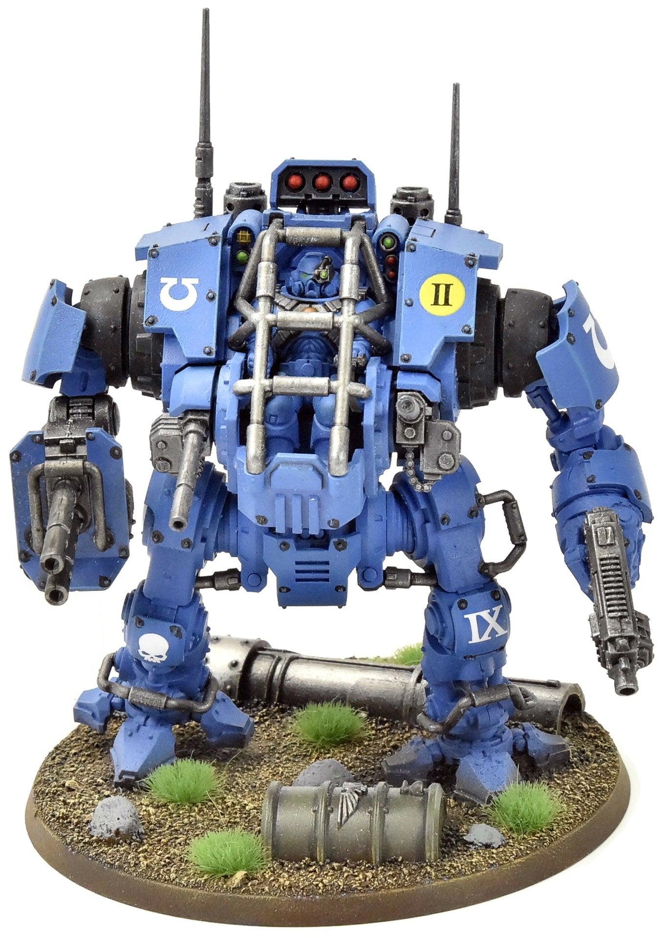 SPACE MARINES Invictor Tactical Warsuit #1 PRO PAINTED 40K Ultramarines