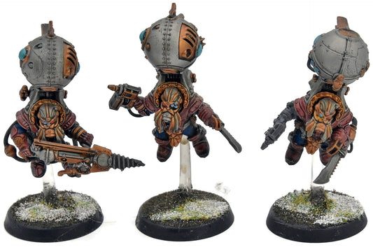 KHARADRON OVERLORDS 3 Endriggers #2 Sigmar WELL PAINTED