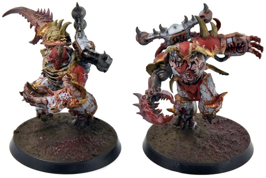 CHAOS SPACE MARINES 2 Greater Possessed #1 WELL PAINTED Warhammer 40K