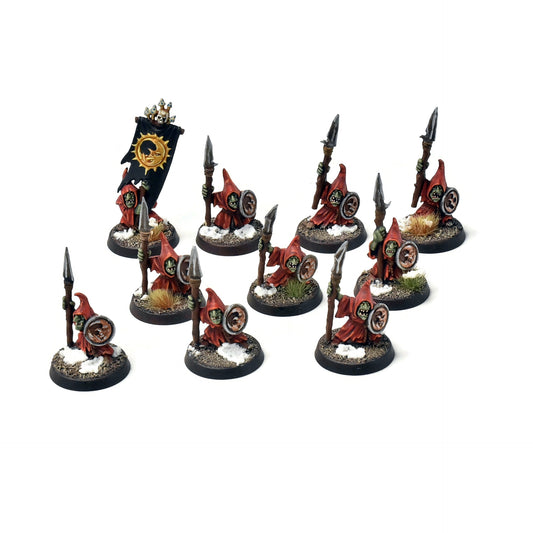 GLOOMSPITE GITZ 10 Stabba Grots #1 PRO PAINTED SIGMAR