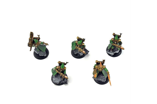 ADEPTUS MECHANICUS 5 Skitarii Vanguard #1 WELL PAINTED Warhammer 40k