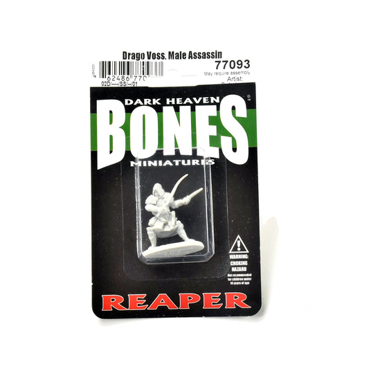 REAPER Miniatures Drago Vess, Male Assassin