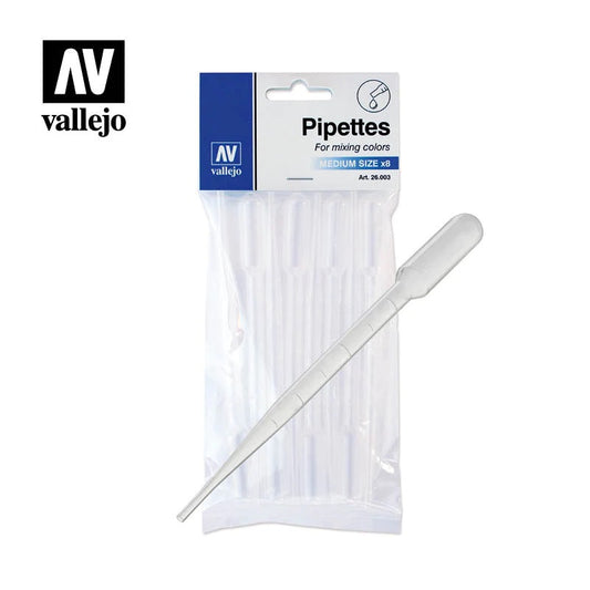 Vallejo - Pipettes Medium Size 8ct 3ml