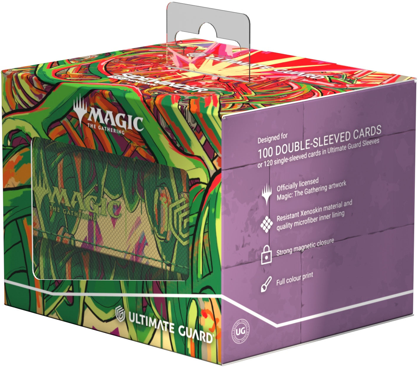 Étui de rangement Ultimate Guard Sidewinder 100+ Xenoskin Mtg Aetherdrift V8 