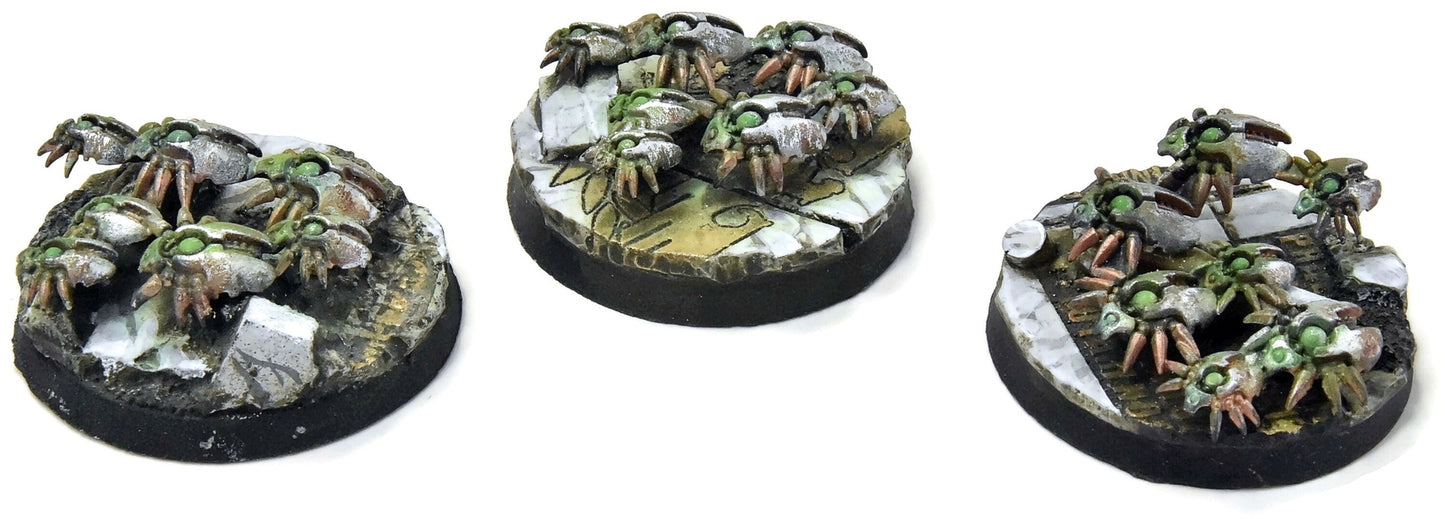 NECRONS 3 Scarab Swarms #3 WELL PAINTED Warhammer 40K
