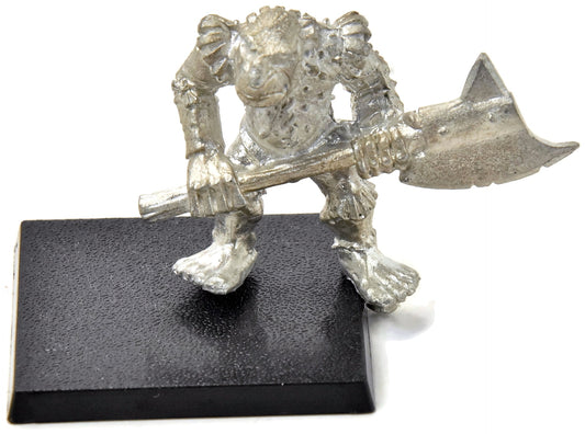 OGRE KINGDOMS Collectors Ogre Double Handed Axe #2 METAL Fantasy