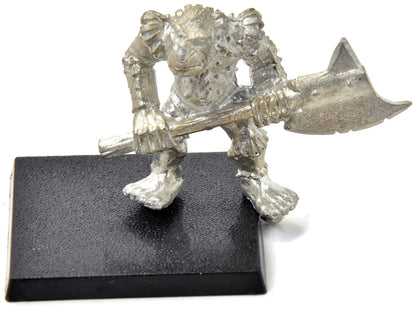 OGRE KINGDOMS Collectors Ogre Double Handed Axe #2 METAL Fantasy