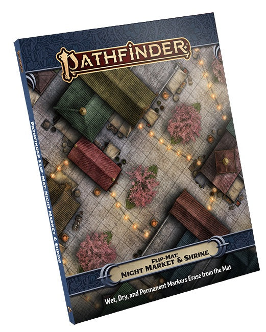Pathfinder Flip-mat - Night Market And Shrine