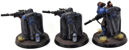 SPACE MARINES 3 Eliminator Squad #11 WELL PAINTED 40K Eliminators