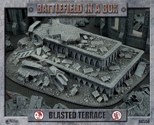 Battlefield In A Box - Gothic Blasted Terrace