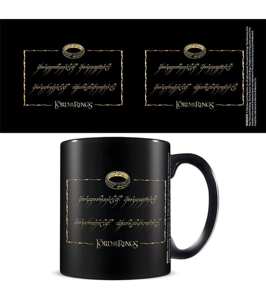 Lord of the Rings Mug – One Ring (Black)