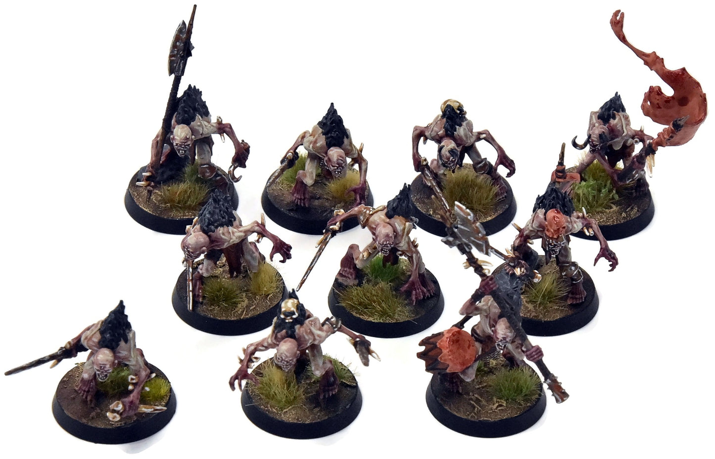 FLESH-EATER COURTS 10 Morbheg Guards #1 PRO PAINTED Cryptguard