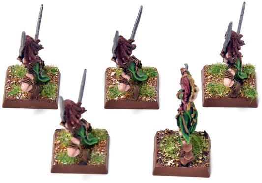 WOOD ELVES 5 Wardancer #1 METAL PRO PAINTED Fantasy