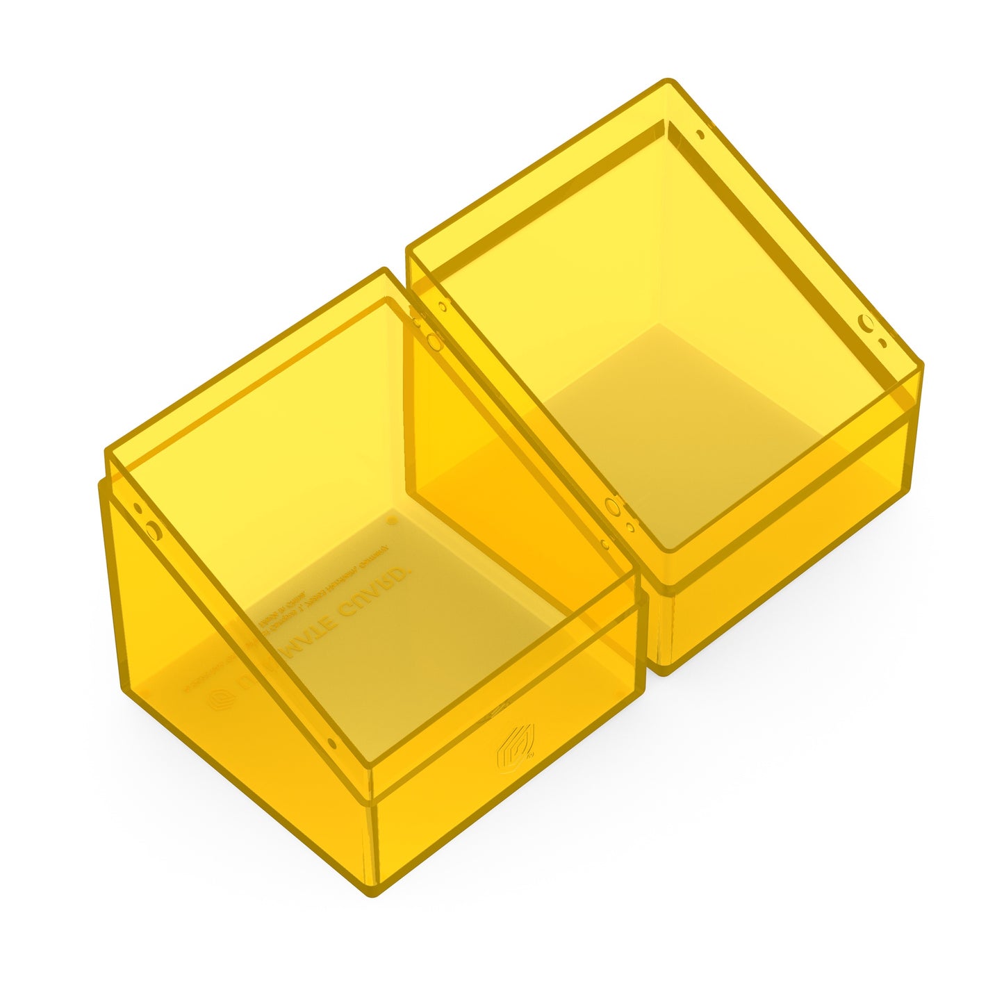 Ultimate Guard Deck Case Boulder 100+ Clear Amber