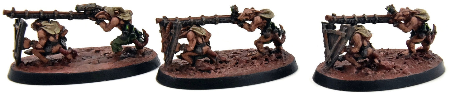 SKAVEN Warplock Jezzails #1 WELL PAINTED Sigmar