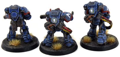 SPACE MARINES 3 Eradicators #1 WELL PAINTED Ultramarines Warhammer 40K