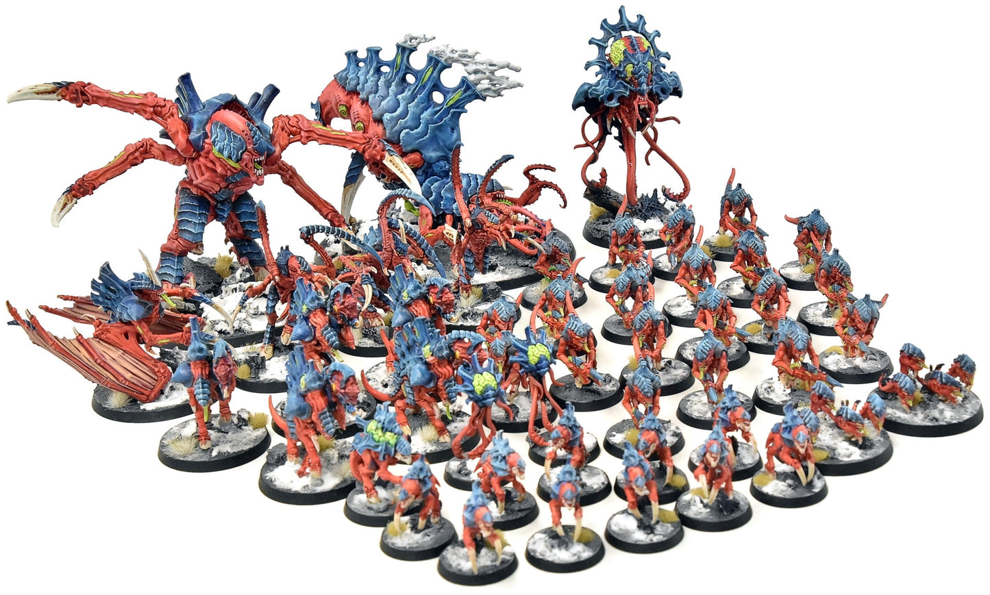 TYRANIDS Leviathan Half Box #1 PRO PAINTED Warhammer 40K