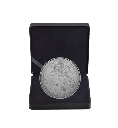$50 5 oz Fine Silver Coin - Emanuel Hahn’S Original Sketch: Royal Visit 2025 (249380)