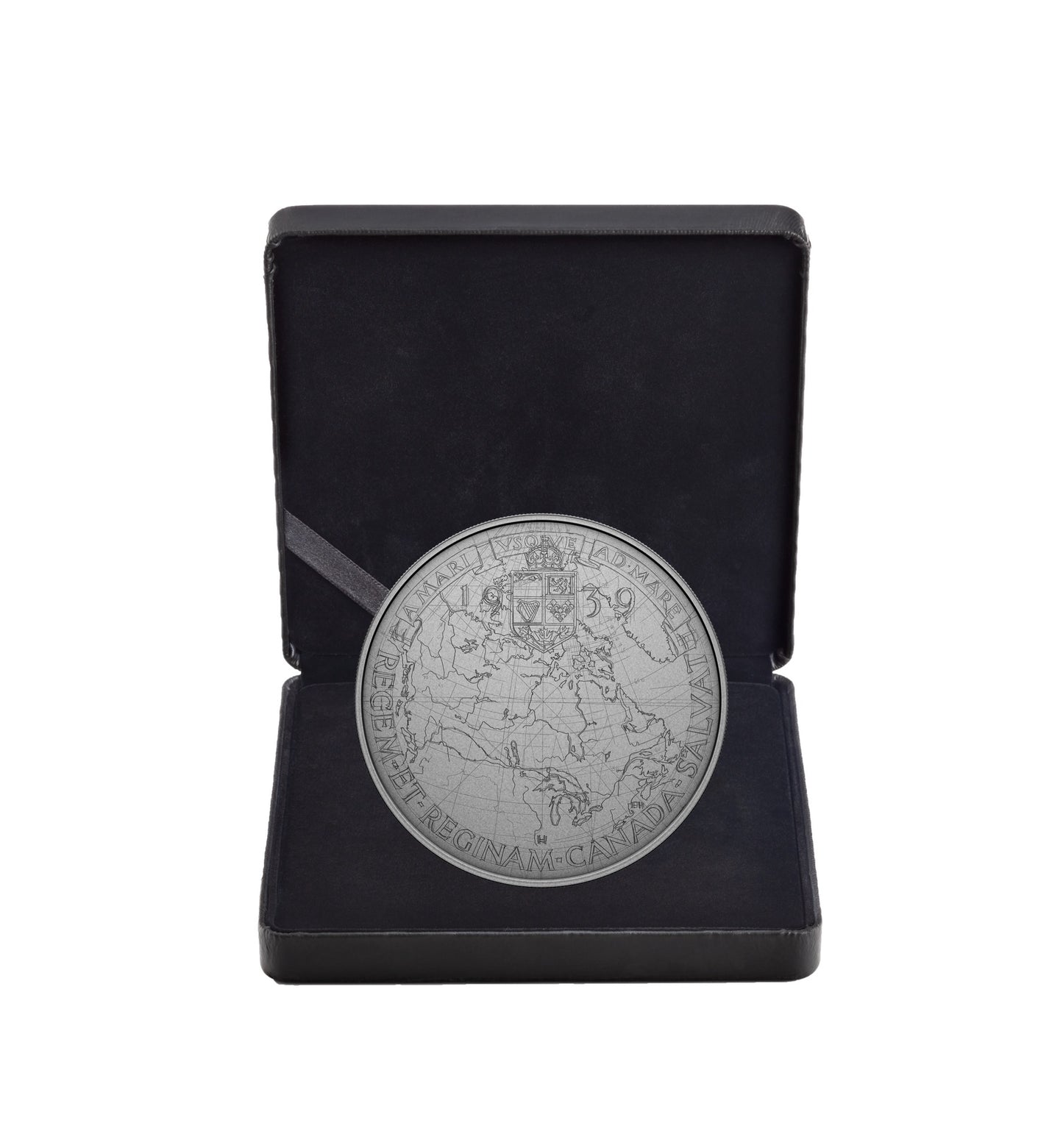 $50 5 oz Fine Silver Coin - Emanuel Hahn’S Original Sketch: Royal Visit 2025 (249380)