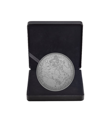 $50 5 oz Fine Silver Coin - Emanuel Hahn’S Original Sketch: Royal Visit 2025 (249380)