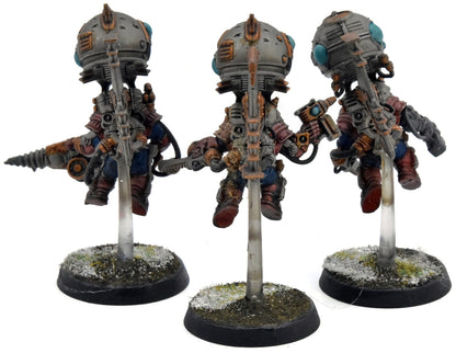 KHARADRON OVERLORDS 3 Endrinriggers #1 Warhammer Sigmar WELL PAINTED