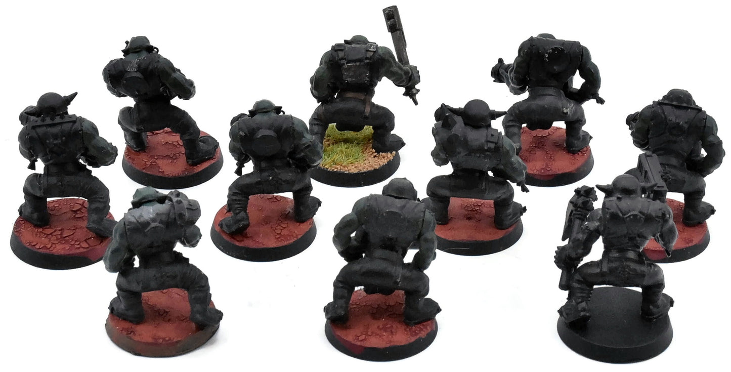 ORKS 10 Ork Boyz #1 Warhammer 40K 8583
