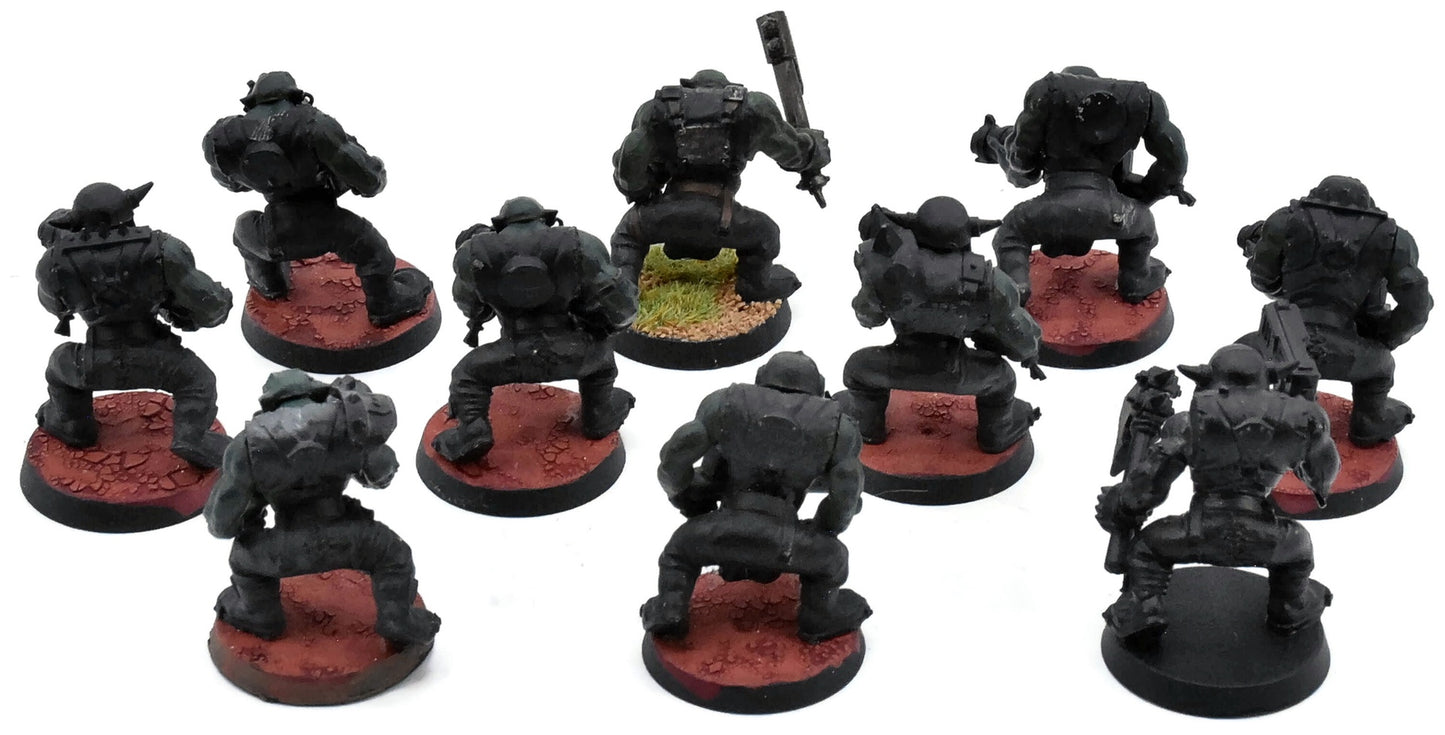 ORKS 10 Ork Boyz #1 Warhammer 40K 8583