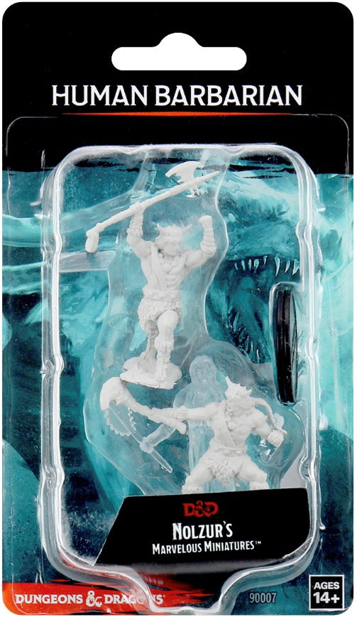 D&D Unpainted Minis Wv11 Male Human Barbarian