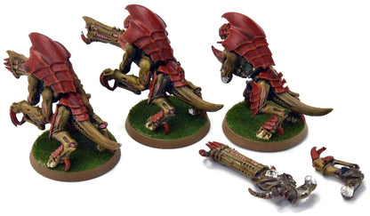TYRANIDS 3 Hive Guard #1 METAL some chipped part Warhammer 40K