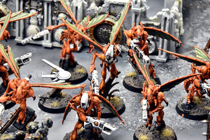 KILL TEAM  HIVESTORM #1 COMMISSION PRO PAINTED 40K Vespids Aquilons 5290