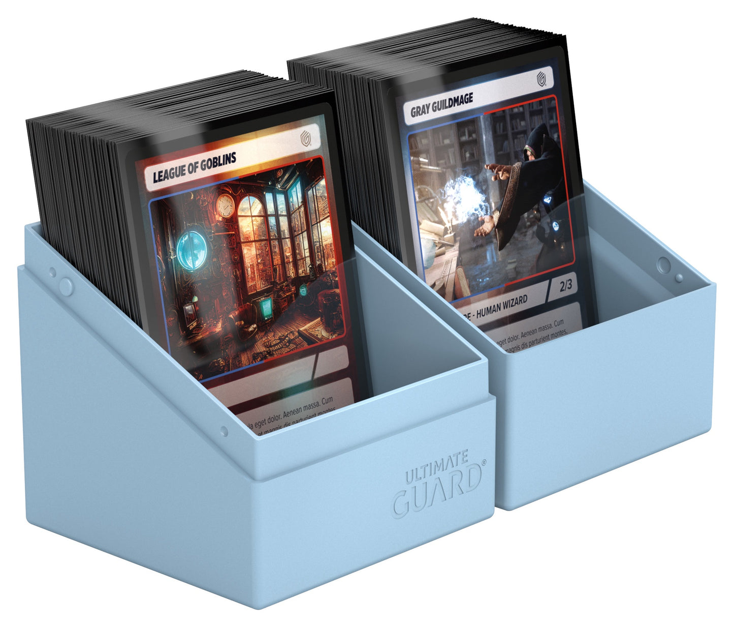 Ultimate Guard Deck Case Boulder 100+ Pastel Solid Baby Blue