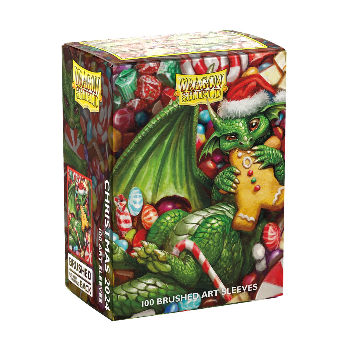 Dragon Shield Sleeves Brushed Art Christmas 2024 (100)