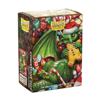 Dragon Shield Sleeves Brushed Art Christmas 2024 (100)