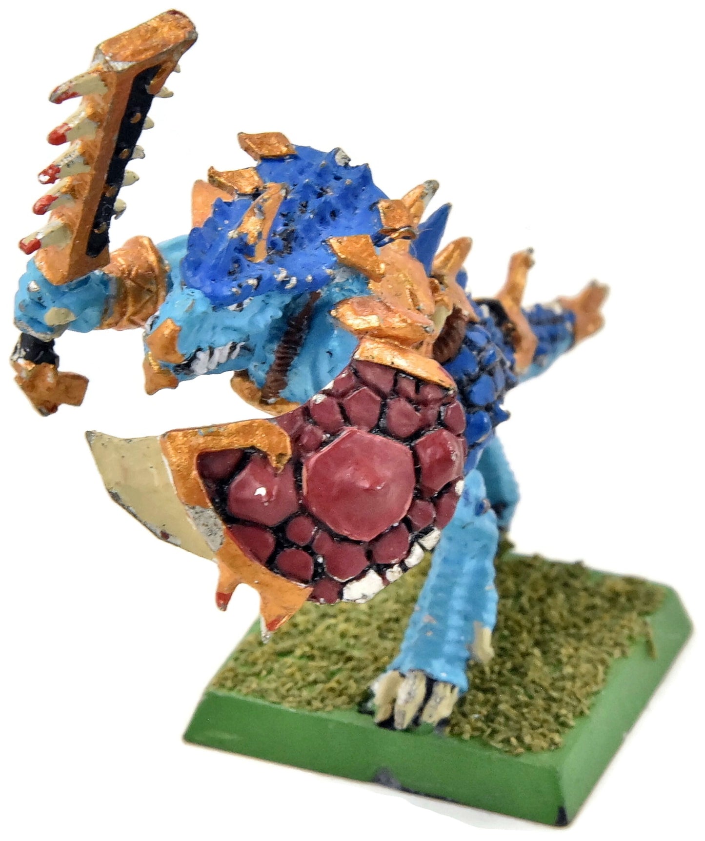 LIZARDMEN Scar Veteran #2 METAL Warhammer Fantasy 2372