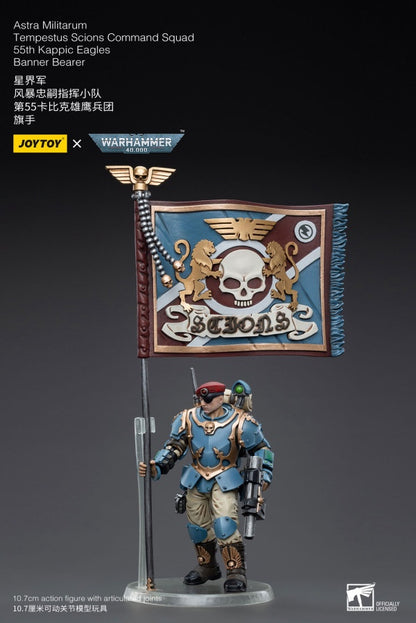 Tempestus Scions Command Squad 55th Kappic Eagles Banner Bearer Astra Militarum