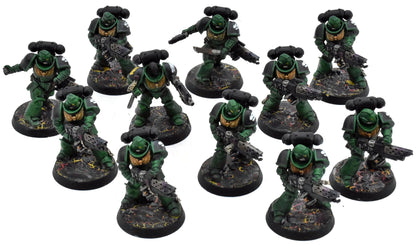 SPACE MARINES 11 Intercessors #1 WELL PAINTED Warhammer 40K