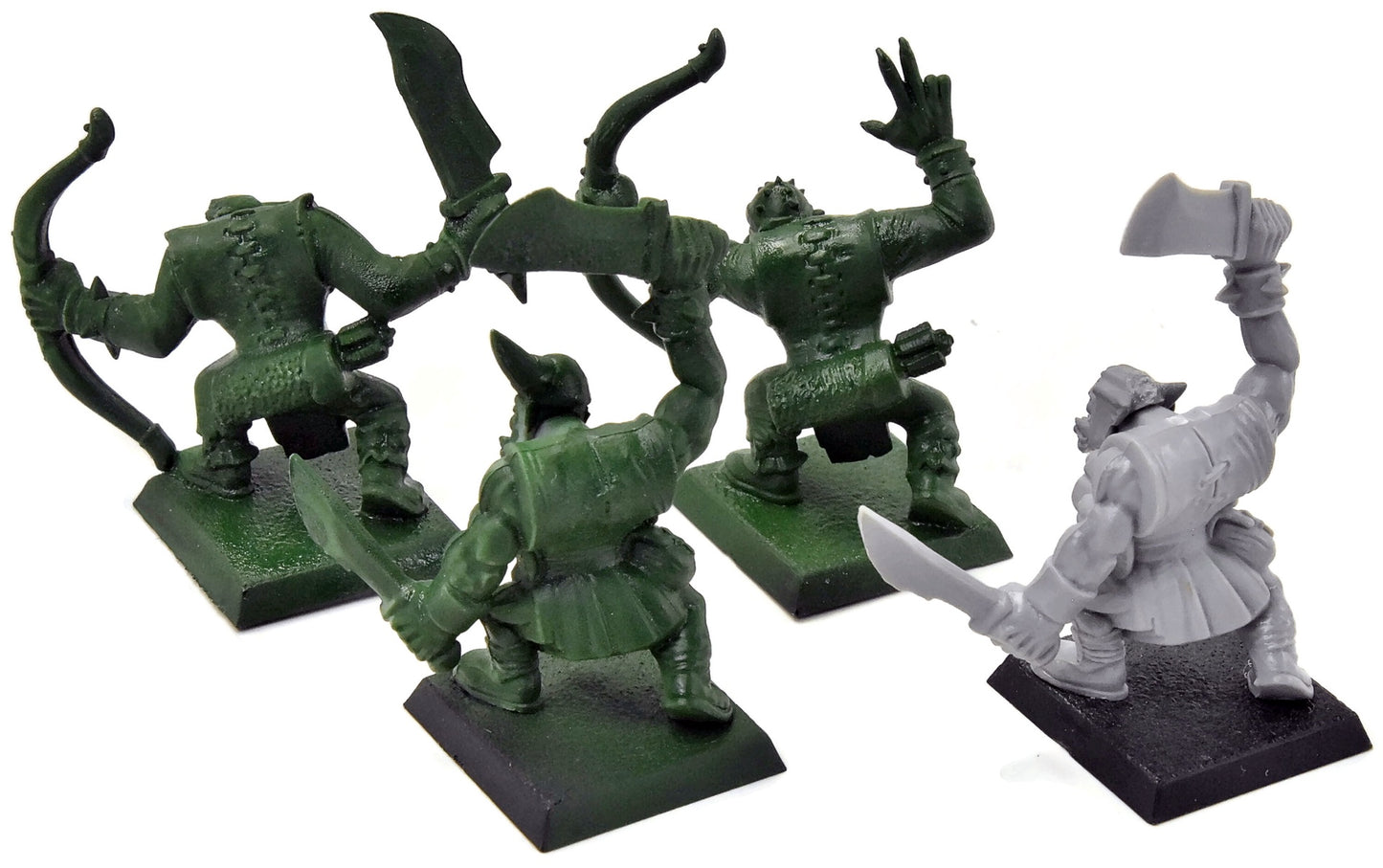 ORCS AND GOBLINS 4 Orcs Warriors #1 Warhammer Fantasy