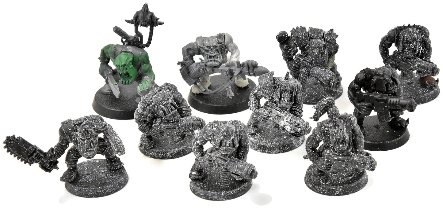 ORKS 10 Ork Boyz #4 Warhammer 40K 0697