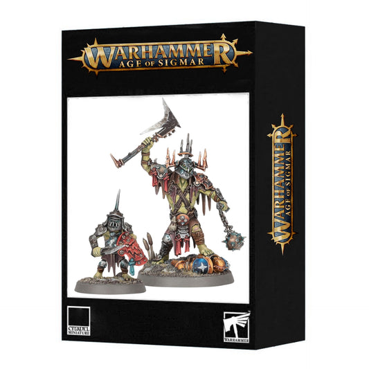 Orruk Warclans Killa-Boss With Stab Grot