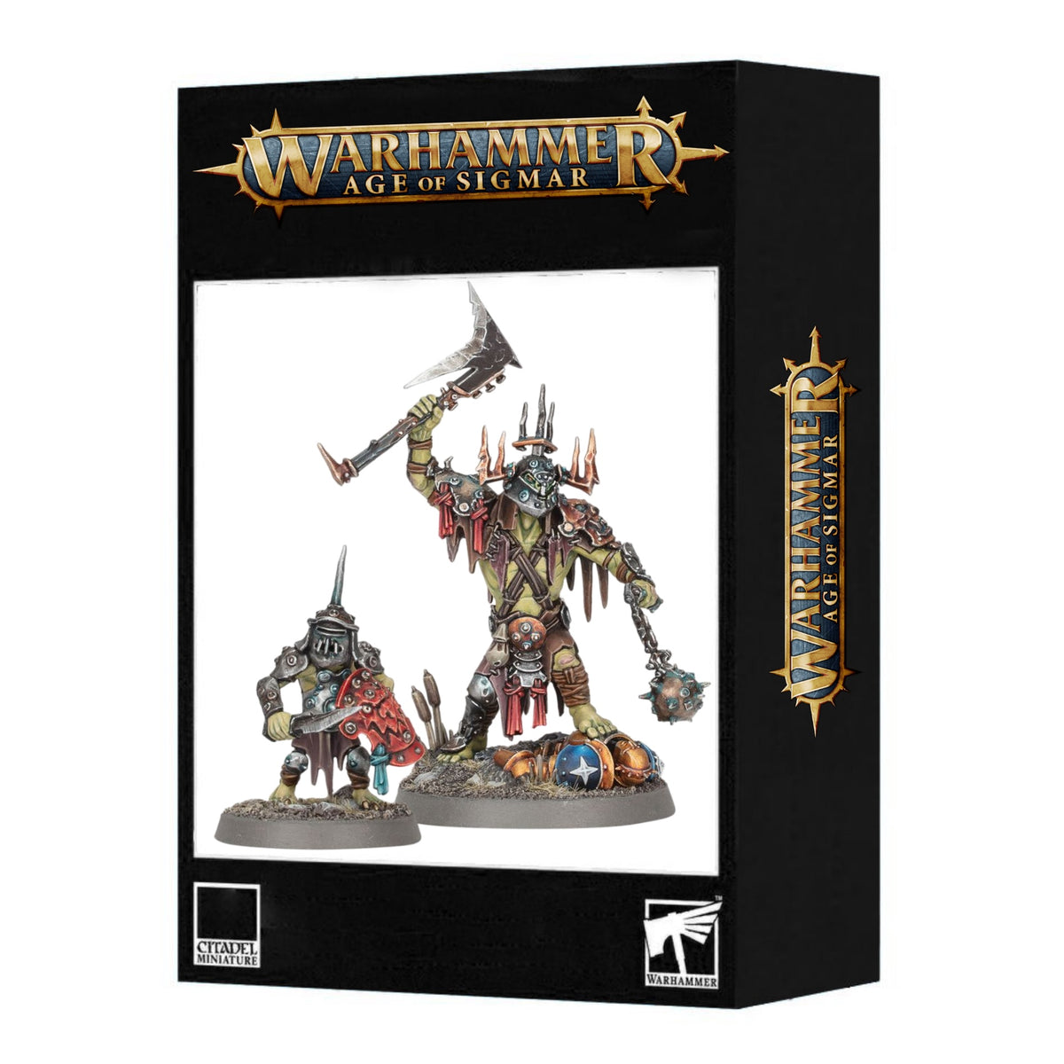 Orruk Warclans Killa-Boss With Stab Grot
