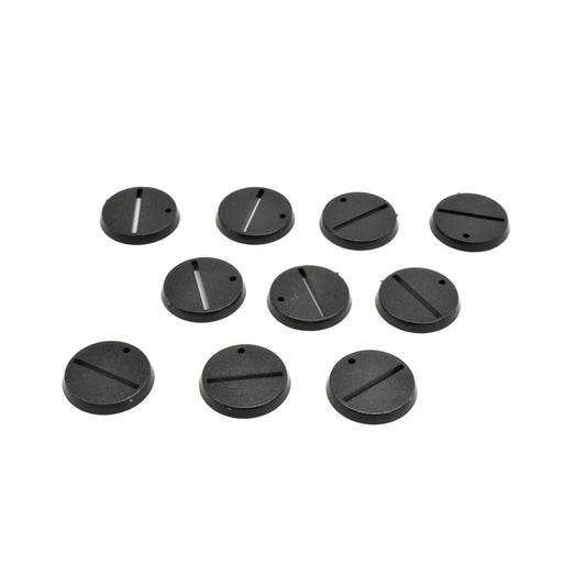 10 * 32mm Round with slot Bases