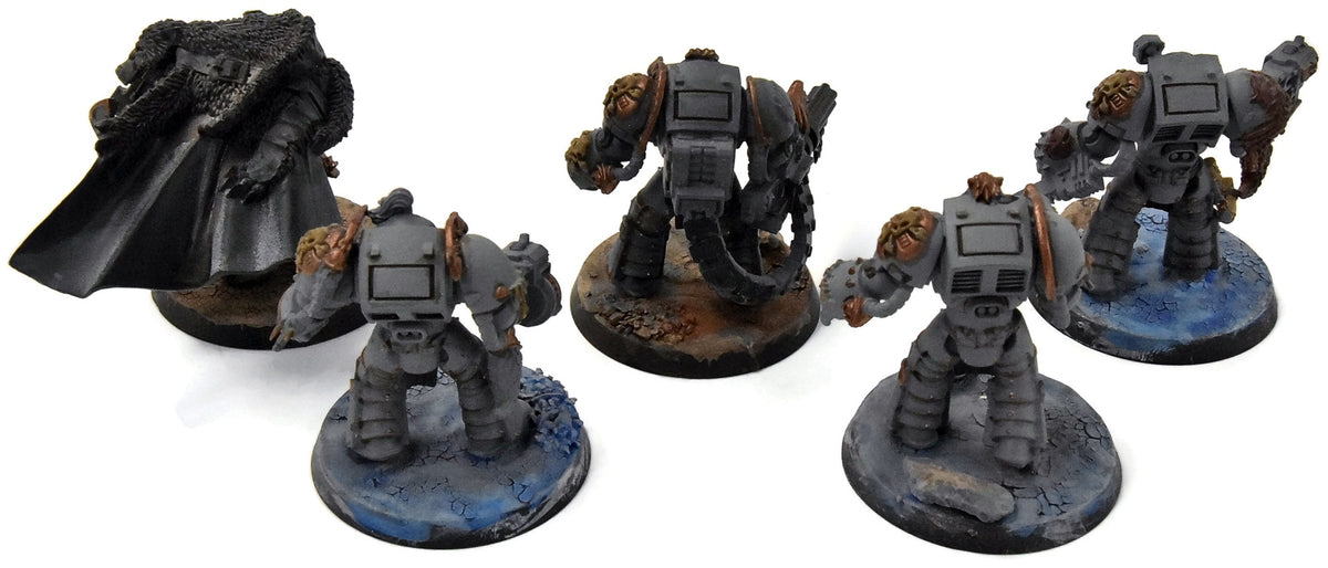 SPACE WOLVES 5 Wolf Guard Terminators #2 Warhammer 40K 5608