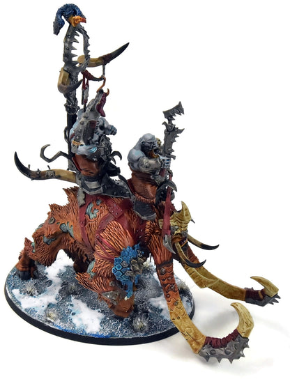 OGOR MAWTRIBES Thundertusk Beastriders #1 WELL PAINTED Warhammer Sigmar