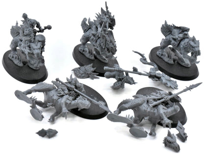 SERAPHON 5 Cold One Riders #2 Warhammer Sigmar
