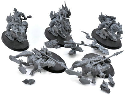 SERAPHON 5 Cold One Riders #2 Warhammer Sigmar