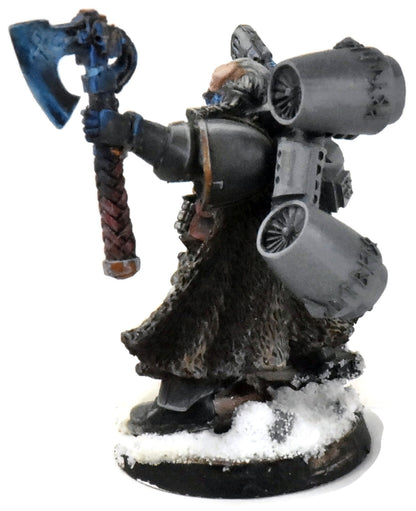 SPACE WOLVES Rune Priest #1 WELL PAINTED Warhammer 40K