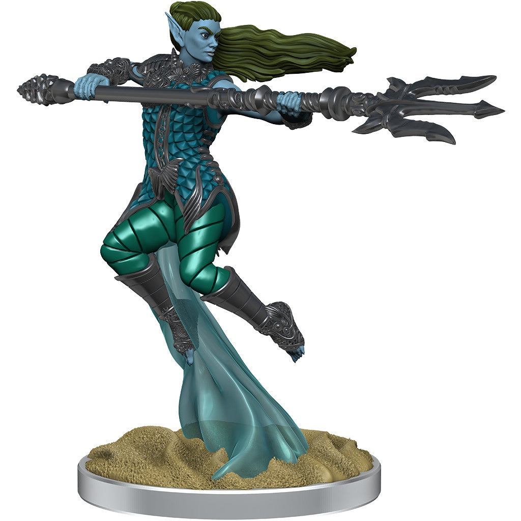 D&d Unpainted Minis Wv20 Sea Elf Fighters