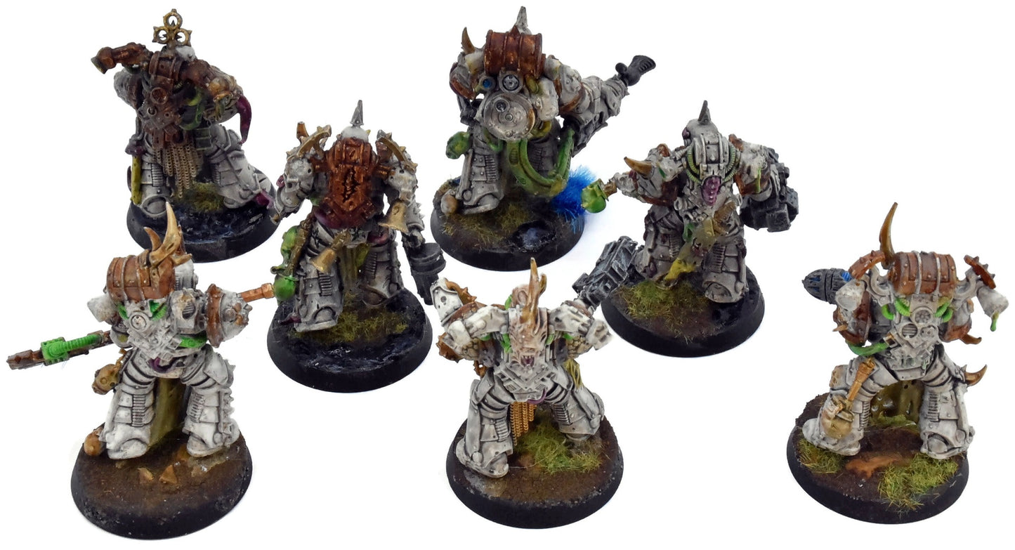 DEATH GUARD 7 Plague Marines #1 Warhammer 40K 3295