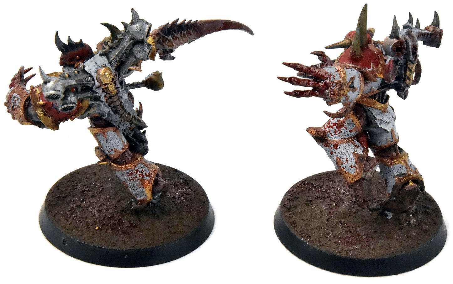 CHAOS SPACE MARINES 2 Greater Possessed #2 WELL PAINTED Warhammer 40K